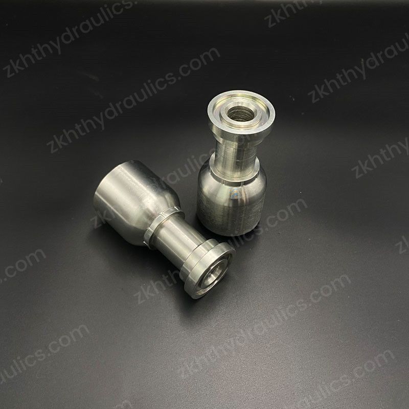 hydraulic hose end fitting