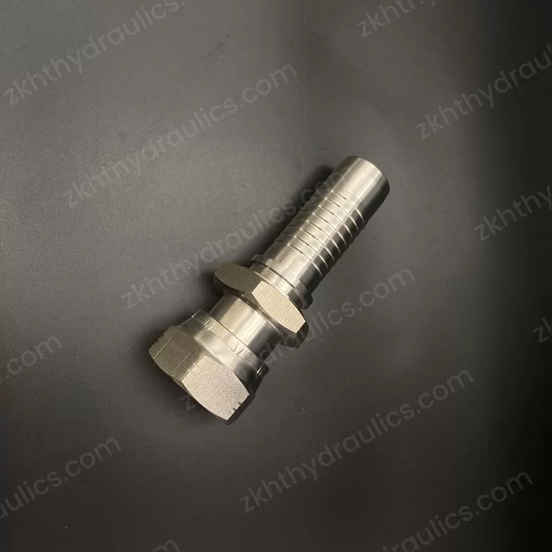 Hydraulic Hose Fitting ORFS Female Flat Seat Double Hexagon ISO 12151-1-SAE J516 24211D