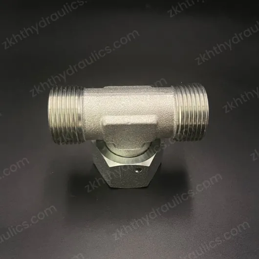 Adapter METRIC FEMALE 24° /METRIC MALE 24° L.T. TEE（H.T. TEE） BC&BD